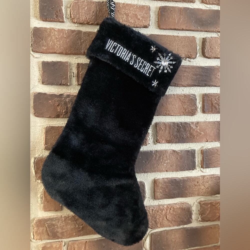 Faux Fur Victoria Secret Stocking